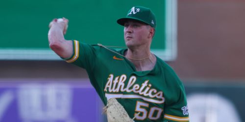 Perkins takes 'huge step' in battle for permanent A's rotation spot