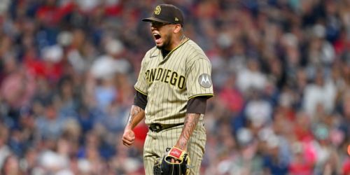 Rodriguez, 'one of the best relievers in baseball,' secures 1st career save
