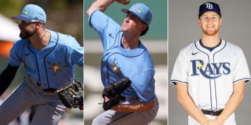 Trio of touted pitching prospects seizing opportunity in Rays camp
