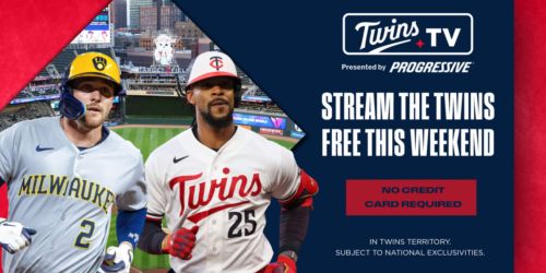Watch Twins' showdown with Brewers free on TWINS.TV this weekend