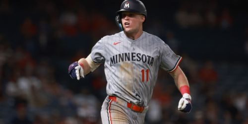 Jenkins busts out with 1st 3-hit game -- and a HR on 100+ mph heat