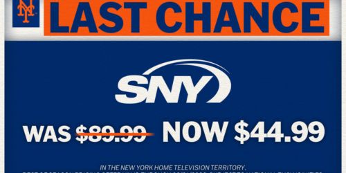 LAST CHANCE for Father's Day Sale -- Get SNY for $44.99