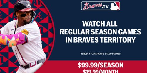 NEW for 2026: Stream Braves games on Braves.TV; get a free trial
