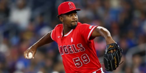 Soriano retires 20 in a row, Adell mashes 2 homers in Halos' win