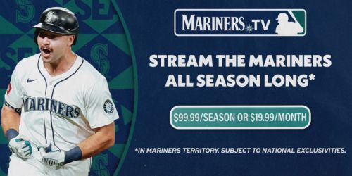 NEW for 2026: Stream Mariners games on Mariners.TV; get a free trial