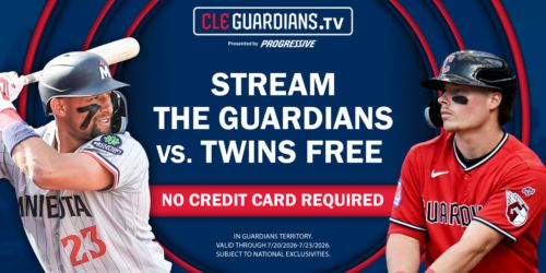 Watch AL Central showdown free on CLEGUARDIANS.TV