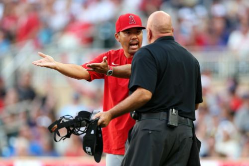 Angels 4, Twins 3: I break down and cry, balk on by
