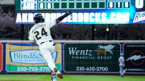 Guardians’ Ralphy Velazquez earns yet another accolade in MLB’s prospect re-rank