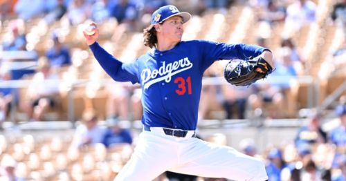 'Just go out and pitch.' Dodgers' Tyler Glasnow is efficient in his first spring start