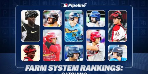 These 10 farm systems have the best catching prospects