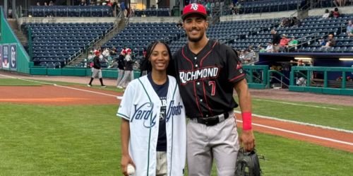 Mo'ne Davis, Giants prospect reunite for Minor League first pitch