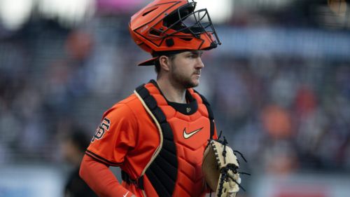 SF Giants catcher Patrick Bailey is going to give umpires nightmares this season
