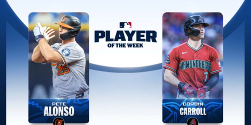 Alonso, Carroll nab Player of the Week honors