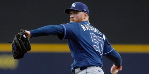 Scratched to be present for birth of 2nd child, Rasmussen's absence palpable vs. Cubs