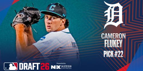 Opportunistic Tigers jump on power arm Flukey with No. 22 overall pick