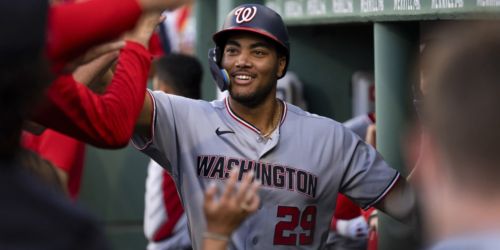 Wood crushes monster leadoff HR -- with inspiration from Teddy Ballgame