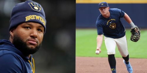 As Brewers erupt via small ball, 2 power bats are nearing their return