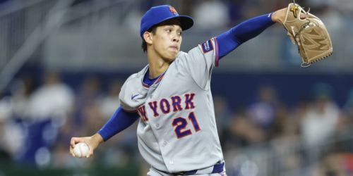 Tong returns to big league rotation, will start Monday in Miami