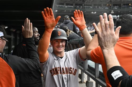 Raise your hands if you hit two homers today!
