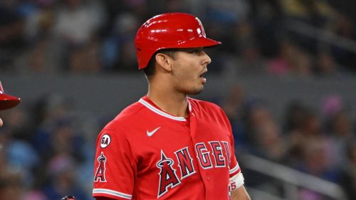Angels top prospect pressed into action after another Vaughn Grissom setback