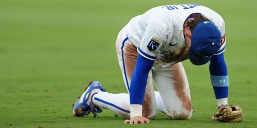 Royals hold Witt (Grade 1 MCL sprain) out of lineup vs. Cardinals