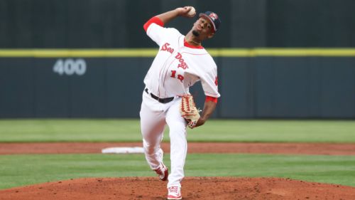 Electric Red Sox pitching prospect Yordanny Monegro shows promise in return after a year on IL