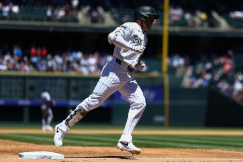 Brett Sullivan homers twice in Rockies 9-3 loss to the Cubs