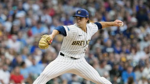 Brewers' starter's Spring Training pitch adjustment is music to the team's ears