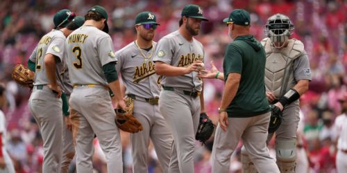 Missed opportunities prove costly for A's in third straight one-run game