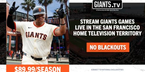 Price drop! Get GIANTS.TV to stream in-market
