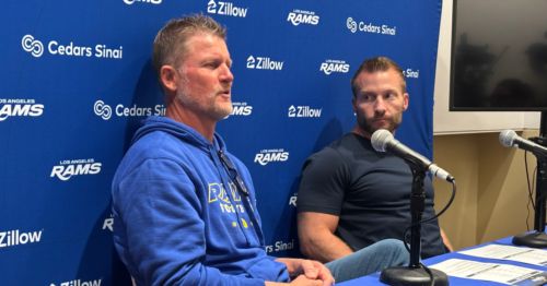 Sean McVay and Les Snead strike a subdued tone after drafting QB Ty Simpson
