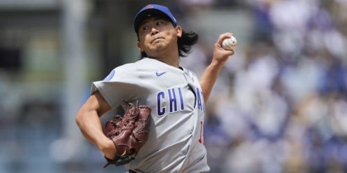 Rare early walks from Imanaga set tone in Cubs' loss to Dodgers