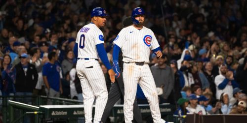 Cubs' clinch put on hold after rocky 12-inning loss to Marlins