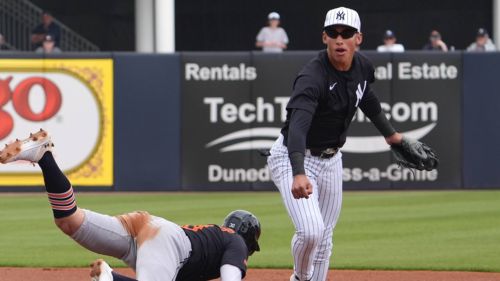 Yankees fan doctors diagnose George Lombard Jr. during brother's MLB Draft selection