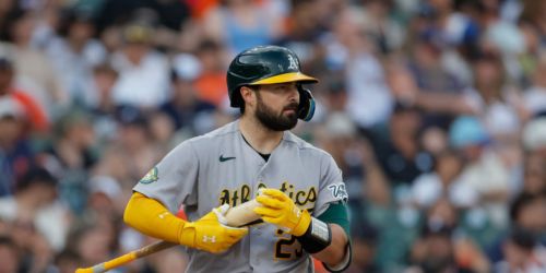 A's tentatively keeping window open for Langeliers (knee) to return in September