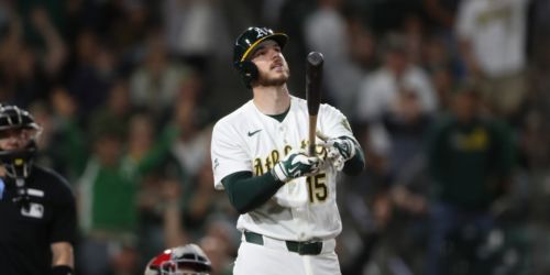 Heim, A's prove 'no deficit is safe' with AL-best 21st comeback win