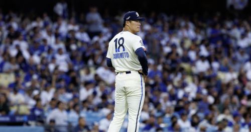 Yoshinobu Yamamoto has rough start as Dodgers drop series to Arizona