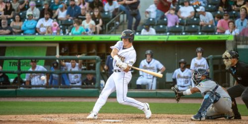 Rays' Gray locked in at the plate, and '26 No. 2 overall pick Emerson has joined him there