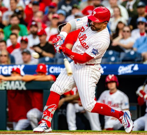 Three homer night has Kyle Schwarber thinking about Home Run Derby in Philadelphia