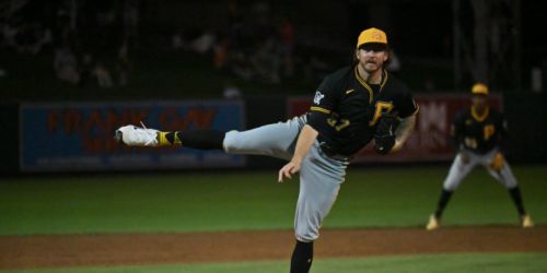 Devenski carted off but alert after taking liner off side of head