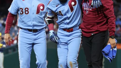 Phillies lose Luis Arraez for wild-card series vs. Braves