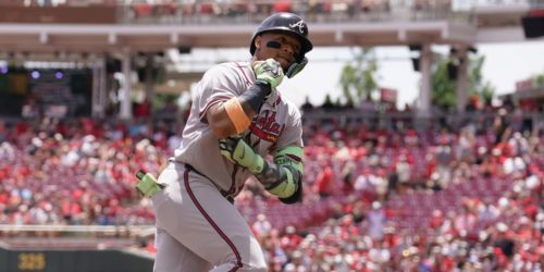 The heat check continues! Acuña smokes first pitch for 5th HR in 4 games
