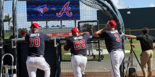 'The great ones just think differently': Chipper, Murphy visit Braves camp