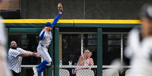 Nimmo says no no! Rangers' RF goes full extension on incredible HR robbery