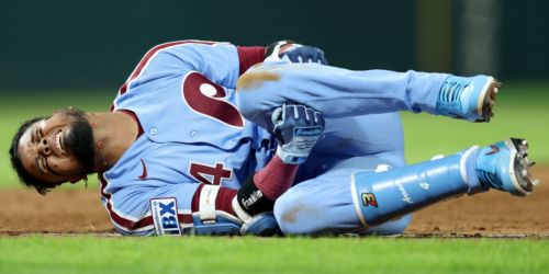 Arraez exits with ankle injury; Phillies hopeful after X-rays