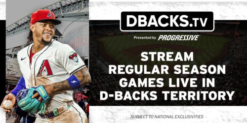 Stream D-backs games on DBACKS.TV for $89.99; get a free trial