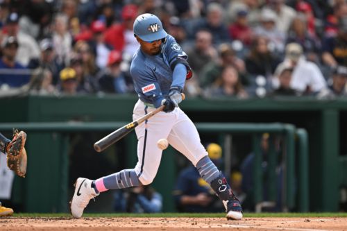 Washington Nationals fall to 3-12 at home in a flat showing against the Brewers