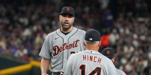 Verlander grinds through laborious 1st start back with Tigers