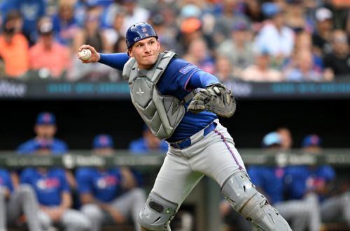 Hayden Senger has glove, will travel