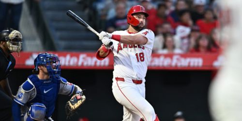 Steady Schanuel ties career high with 4 RBIs in Halos' loss